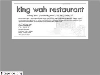 kingwahrestaurant.com