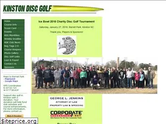 kinstondiscgolf.com