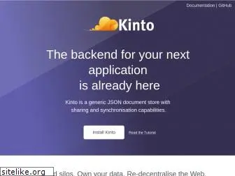 kinto-storage.org