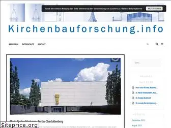 kirchenbauforschung.info