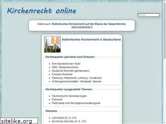 kirchenrecht-online.de