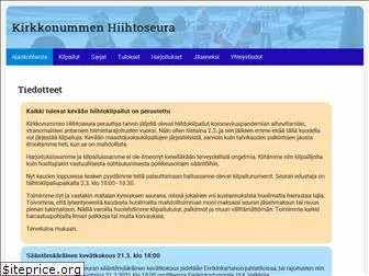 kirkkonummenhiihtoseura.fi