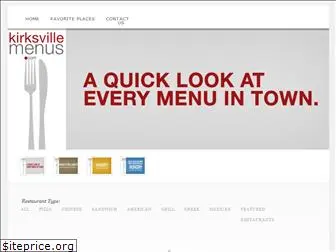 kirksvillemenus.com