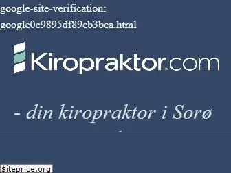 kiropraktor.com