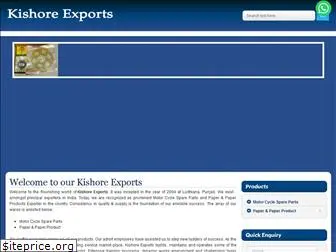 kishoreexports.net