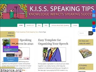 kiss-speaking-tips.com