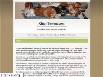 kittentesting.com