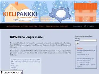 kitwiki.csc.fi