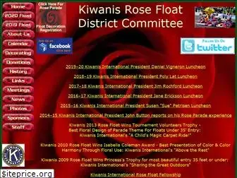 kiwanisrosefloat.com