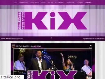 kixpartyband.com