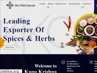 kkcspices.com