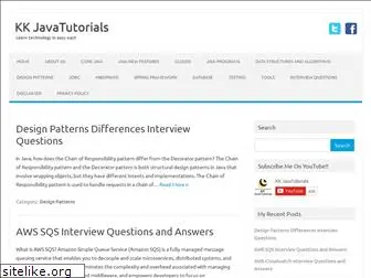 kkjavatutorials.com