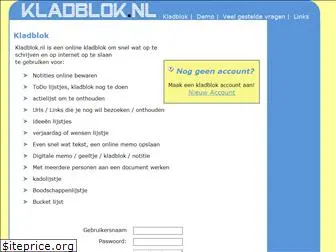 kladblok.nl