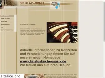 klaisorgel-christuskirche.de