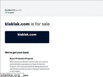 klaklak.com