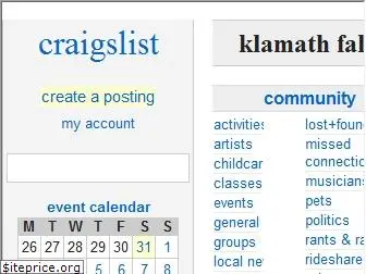 klamath.craigslist.org