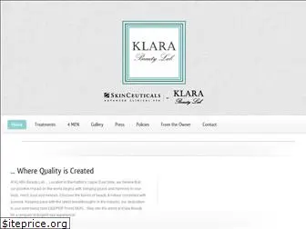 klarabeautylab.com