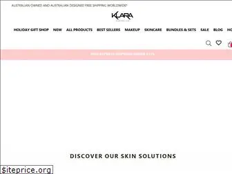 klaracosmetics.com