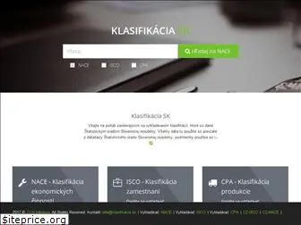 klasifikacia.sk