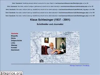 klaus-schlesinger.de