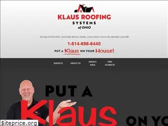 klausroofingofohio.com