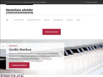 klavierhaus-schroeder.de