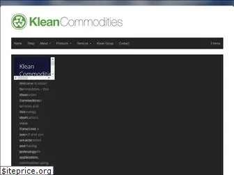 kleancommodities.com