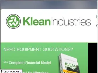 kleanindustries.com