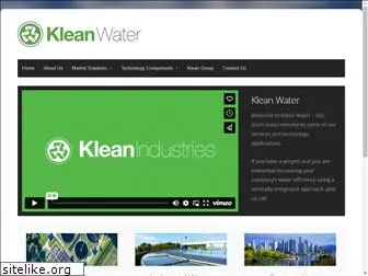 kleanwater.com