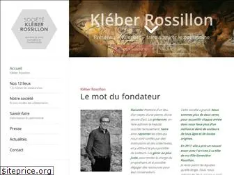 kleber-rossillon.com