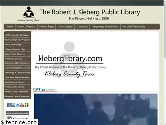 kleberglibrary.com
