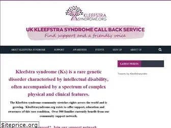 kleefstrasyndrome.org