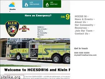 kleinfiredept.com