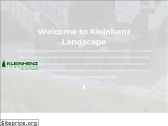 kleinhenzlandscape.com