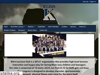 kleinlacrosse.org