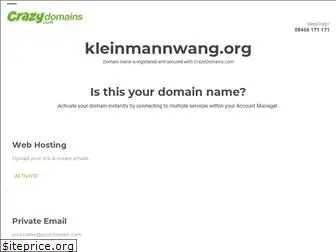 kleinmannwang.org