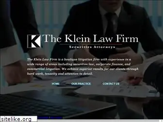 kleinstocklaw.com