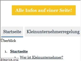 kleinunternehmer.de