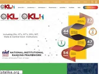 klh.edu.in