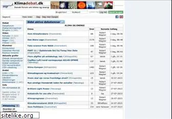 klimadebat.dk