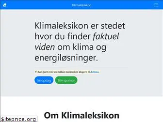 klimaleksikon.dk