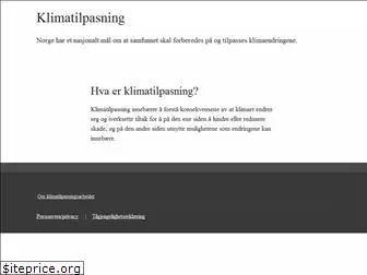 klimatilpasning.no