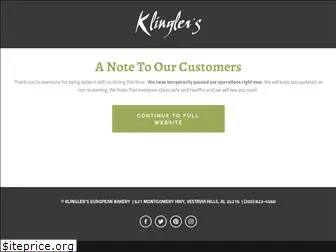 klinglers.com