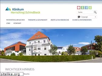 klinik-schindlbeck.de