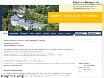 klinikamrosengarten.de