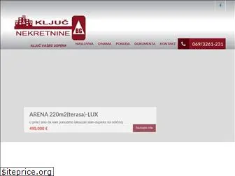 kljucbgnekretnine.com