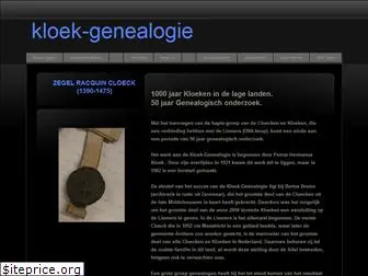 kloek-genealogie.nl