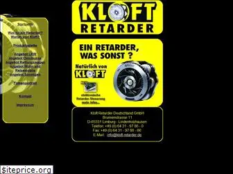 kloft-retarder.de