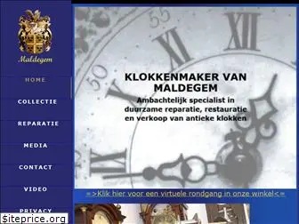 klokkenmakervanmaldegem.nl
