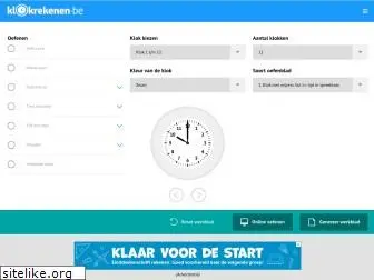 klokrekenen.be